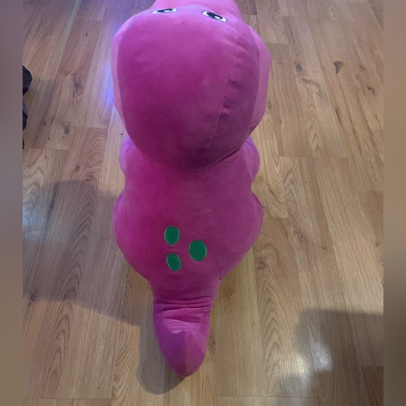 Barney large plush stuffed animal - Picture 3 of 5